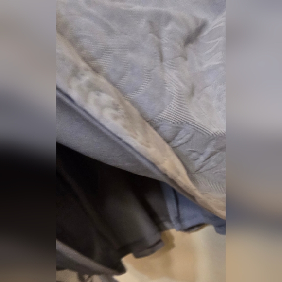 Wild Fable Blue Long Sleeve Cowl Neck Dress - Picture 4 of 4